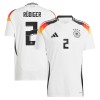 Camiseta de fútbol Alemania Antonio Rudiger 2 Primera Equipación Euro 2024 - Hombre